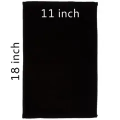 TowelSoft Lightweight 100% Cotton Loop Terry Sports Face Towel - for the Gym, Yoga, 11 inch  x 18 inch