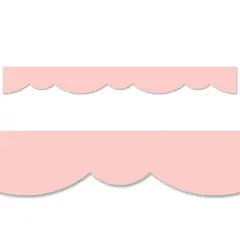 Creative Teaching Press&reg; Blush Stylish Scallops EZ Border, 48 Feet Per Pack, 3 Packs