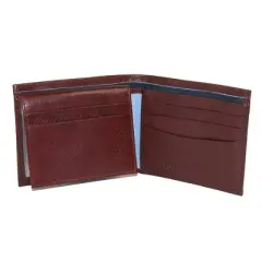 Tommy Hilfiger Men's Leather York Passcase Bifold Wallet
