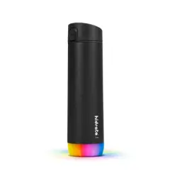 HidrateSpark PRO 21oz Vacuum Insulated Stainless Steel Bluetooth Smart Water Bottle with Chug Lid