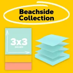 Post-it Original Pop-up Refill 3 x 3 Marseille Collection 18/Pack R33018APCP