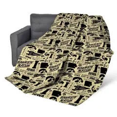NCAA Illinois Fighting Illini 60 x 80 Quilted Throw Blanket