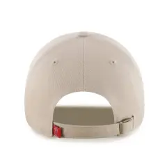 MLB Los Angeles Angels Khaki Clean Up Hat: Adjustable Cotton Baseball Cap