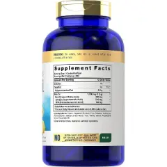Carlyle Burpless Fish Oil 1200 mg | 300 Softgels | Natural Lemon Flavor