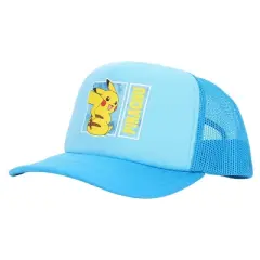 Pokemon Pikachu Mesh and Microfiber Youth Foam Trucker Hat