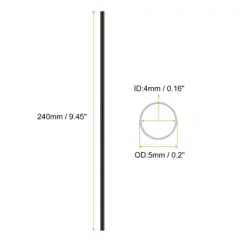 Unique Bargains Universal Dirt Bicycle Wheel Spoke Skins Covers for 8"-21" Rims 72 Pcs