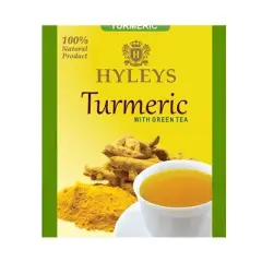 Hyleys Turmeric with Green Tea - 25 Tea Bags