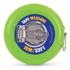 Learning Resources Wind-Up Tape Math Skills Easy Wind-Up Tape Measure Construction Play Ages 5plus: Plastic Teaching Aid for Kindergarten