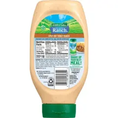 Hidden Valley Hot Honey Ranch Salad Dressing and Topping - 20 fl oz