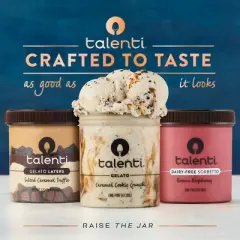 Talenti Dairy-Free Frozen Roman Raspberry Sorbetto - 16oz