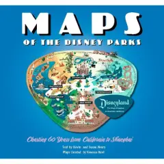 Maps of the Disney Parks - (Disney Editions Deluxe) by  Vanessa Hunt (Hardcover)