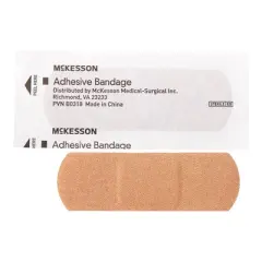 McKesson Tan Fabric Adhesive Bandage Sterile 1 x 3"