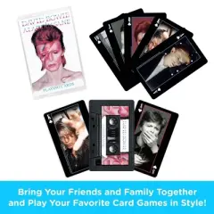 Aquarius Puzzles David Bowie Cassette Playing Cards