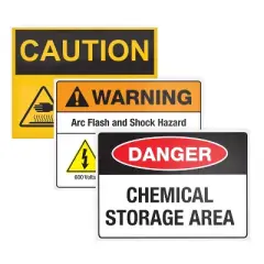 Avery Removable Label Safety Signs, 3-1/2" x 5", Printable, Water/Chemical Resistant, 60 Labels (61514)