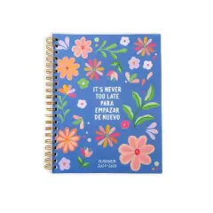 Isabella MG It's Never Too Late 2025-2026 Spiral Planner &nbsp;8.5" x 11"&nbsp;