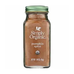 Simply Organic Pumpkin Spice - Case of 6 - 1.94 oz.