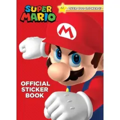 Super Mario Official Sticker Book -  by Steve Foxe (Paperback)