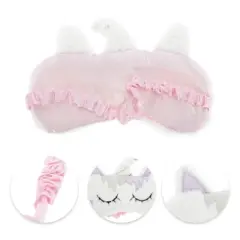Unique Bargains Durable Unicorns Eye Mask Purple 1 Pc