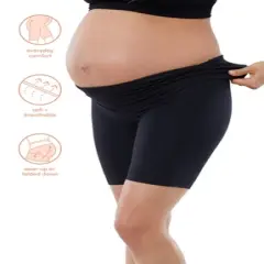 Ingrid & Isabel Basics Maternity Legging & Bike Short Bundle 2 Pack