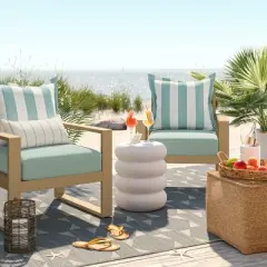 24"x22" Woven Outdoor Deep Seat Cushion - Threshold&trade;