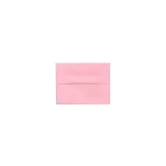 JAM Paper A2 Invitation Envelopes 4.375 x 5.75 Baby Pink 155623
