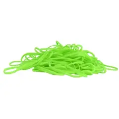 JAM Paper 100pk Colorful Rubber Bands - Size 33 - Green