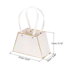 Unique Bargains Gift Bag with Handle Pack Bouquet Wrapping Bag for Party Favor