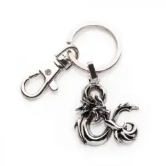 SalesOne LLC Dungeons & Dragons Ampersand Metal Keychain