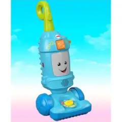 Fisher Price - Laugh, Learn, Grow, Play & "Clean" Light-up Pretend Vacuum Cleaner