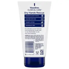 Vaseline Dry Hands Rescue Hand Lotion Unscented - 5.1 fl oz