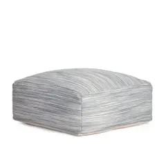 Montanita Gray Ottoman Gray/Ivory - Anji Mountain