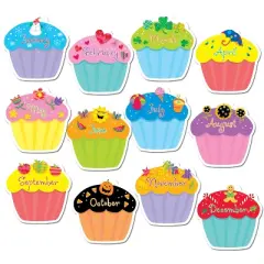 Creative Teaching Press&reg; Designer Cut-Outs, Cupcakes, 10"
