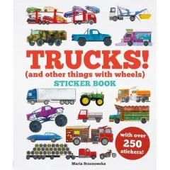 Trucks! Sticker Book - by  Bryony Davies (Paperback)