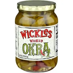 Wickles Wicked Okra - Case of 6 - 16 oz