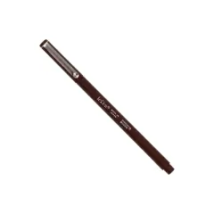Marvy Uchida Le Pen Felt Pen Ultra Fine Point Brown Ink 2/Pack (7655870A)