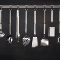 Rosle Stainless Steel 12.4 Inch Basting Spoon with Hanging Hook