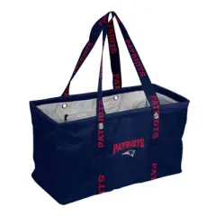 NFL New England Patriots Picnic Tote: Sports Pattern Polyester Bag