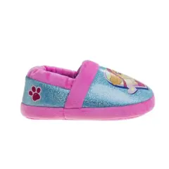 Nickelodeon Paw Patrol Dual Sizes Girls Slippers Comfy Warm Slide Slippers (Sizes 5-12 Toddler/little Kid)