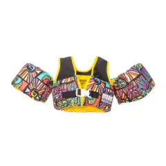 Speedo Splash Jammer - Black: Polyethylene & Polyester Life Jacket Vest, Youth Size