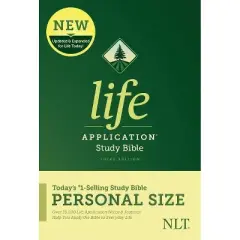 NLT Life Application Study Bible, Third Edition, Personal Size (Hardcover) - by  New Living Translation