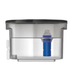 PUR PLUS 30-Cup Water Filter Dispenser System Smoke DS1810BA: PUR Filtration, BPA-Free, Dishwasher-Safe, Charcoal Gray