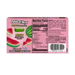 Mike and Ike Sour Watermelon Theater Box Candy - 4.25oz