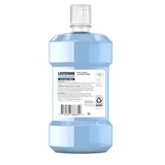 Listerine Ultraclean Zero Alcohol Tartar Control Mouthwash Arctic Mint - 500ml
