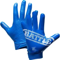 Battle Sports Doom 1.0 Receiver Football Gloves - Royal Blue