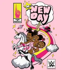Girl's WWE New Day Unicorn Comic T-Shirt