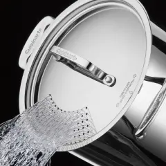 Cuisinart Classic 5.75qt Stainless Steel Pasta Pot with Straining Cover - 83665S-22