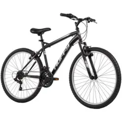 Huffy Highland Mountain Bike - 26" Wheels - 21 Speeds - M/L - Black