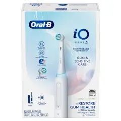 Oral-B iO4 Gum & Sensitive Electric Toothbrush - White