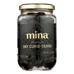 Mina Moroccan Dry Cured Olives - Case of 6/7 oz