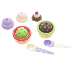 Link Little Chef Pretend Play Sweet Food Treats Yummy Ice Cream Parlor Playset